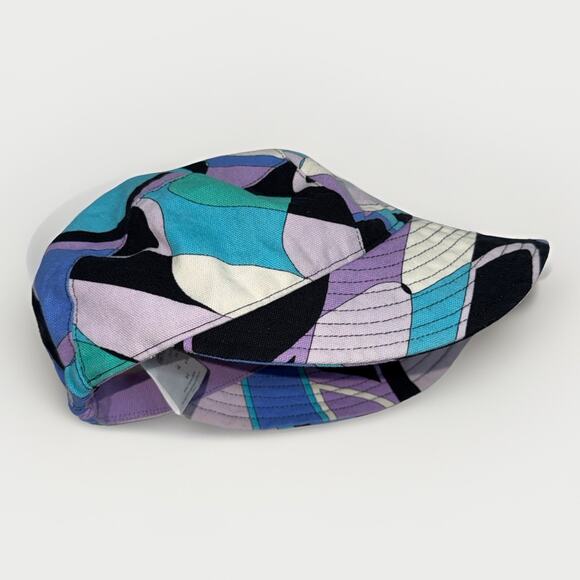 Emilio Pucci Cotton Print Sun Hat Made in Italy Poolside Resort Style main image 8